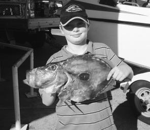 Jacob Hodges took this 2.6kg john dory on board local charter boat Kunara just off Little Island.